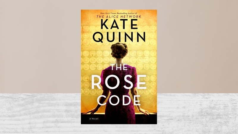 The cover of Kate Quinn's "The Rose Code"